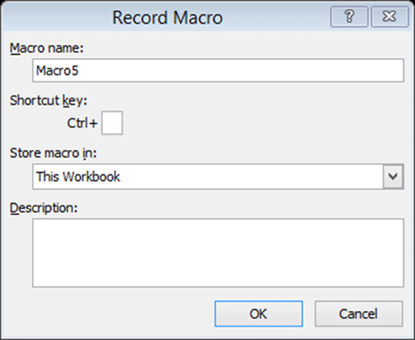 Recording a Macro - Excel Tutorial