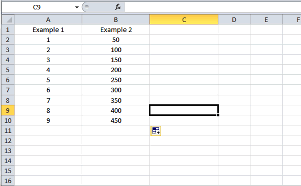 Autofill Number Sequences - Excel Tutorial