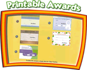 Printable Awards - Mavis Beacon Keyboarding Kidz Typing Software